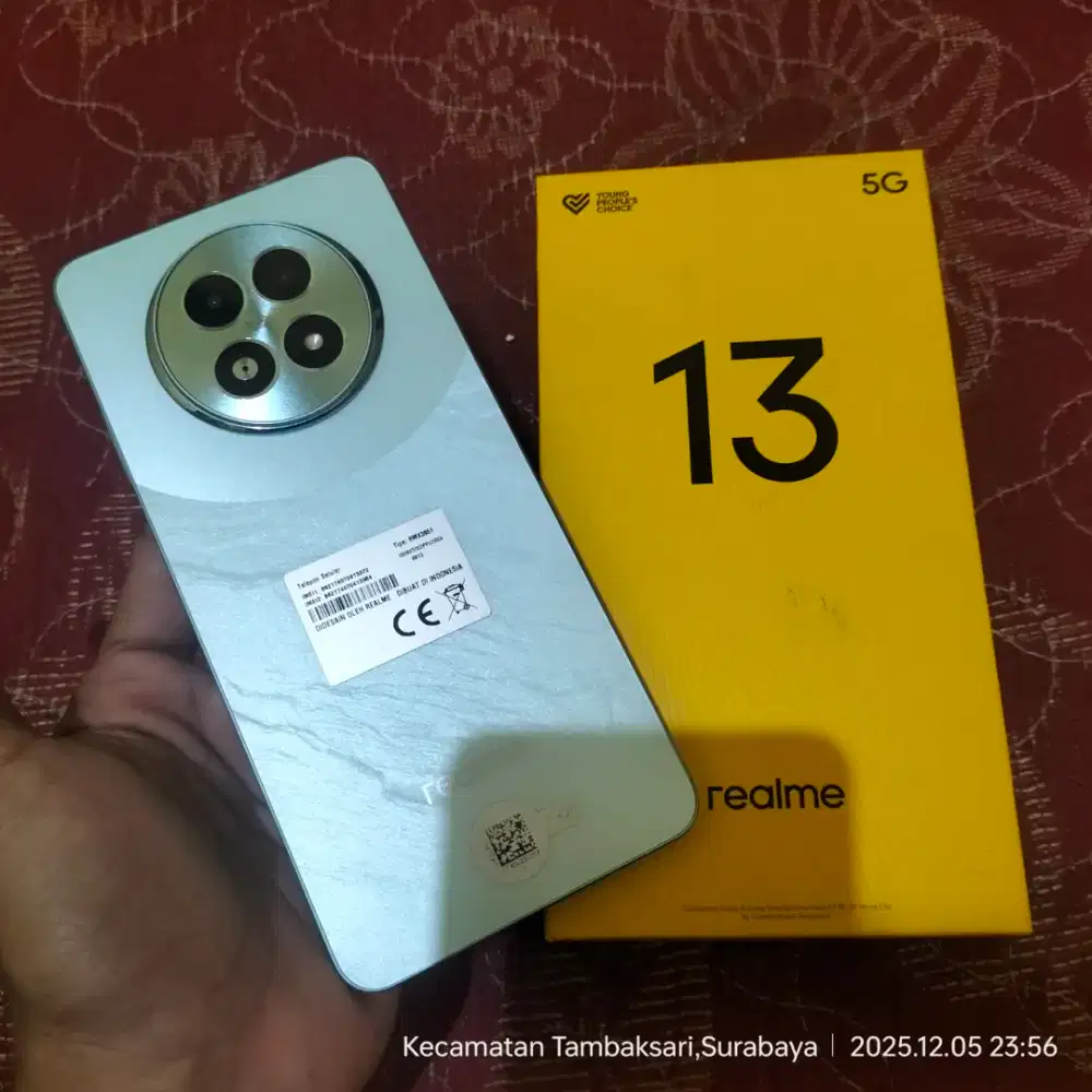 Realme 13 5G ram 12/256gb original mulus