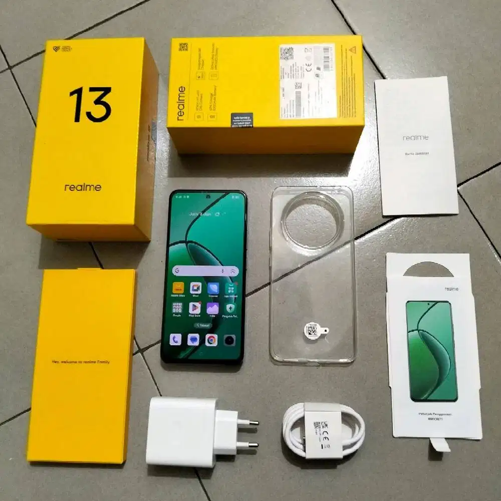 REALME 13 4G 8/256GB RESMI FULLSET