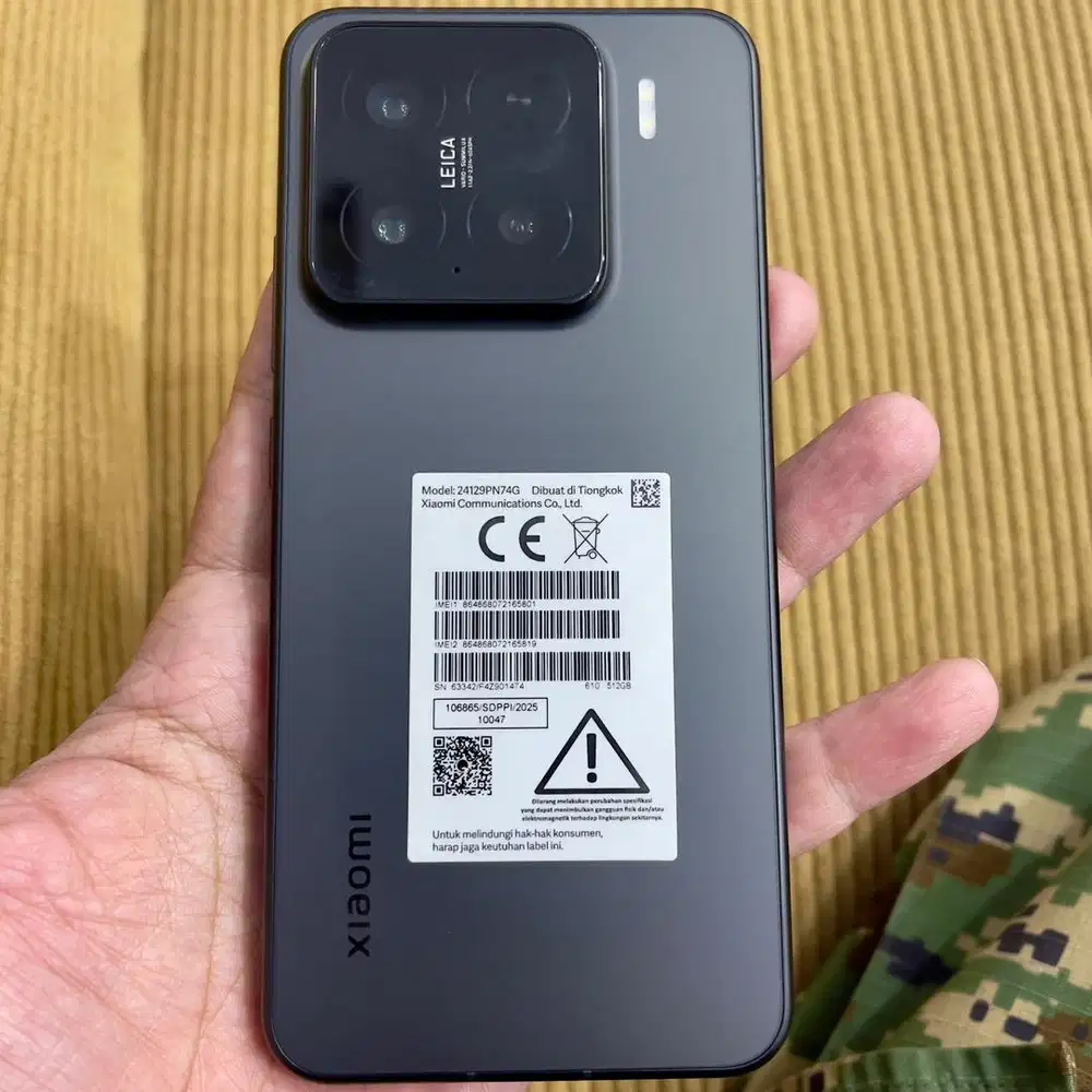 Xiaomi 15 ram 12 / 512 resmi garansi fullset original