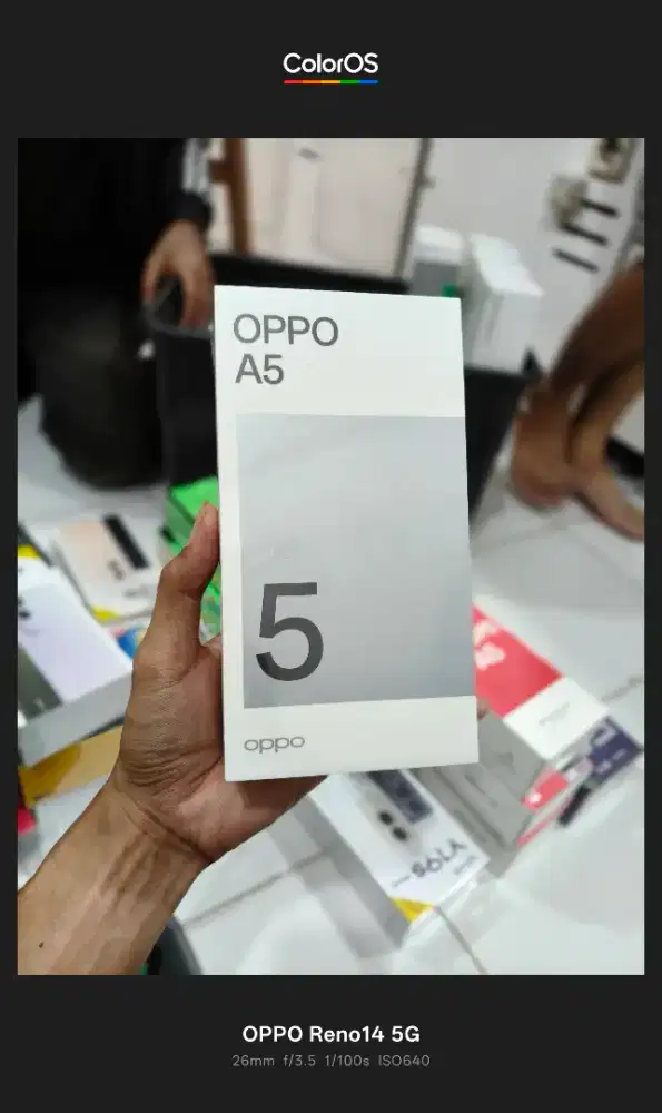 Oppo A5 NFC Ram 8/256Gb Baru segel