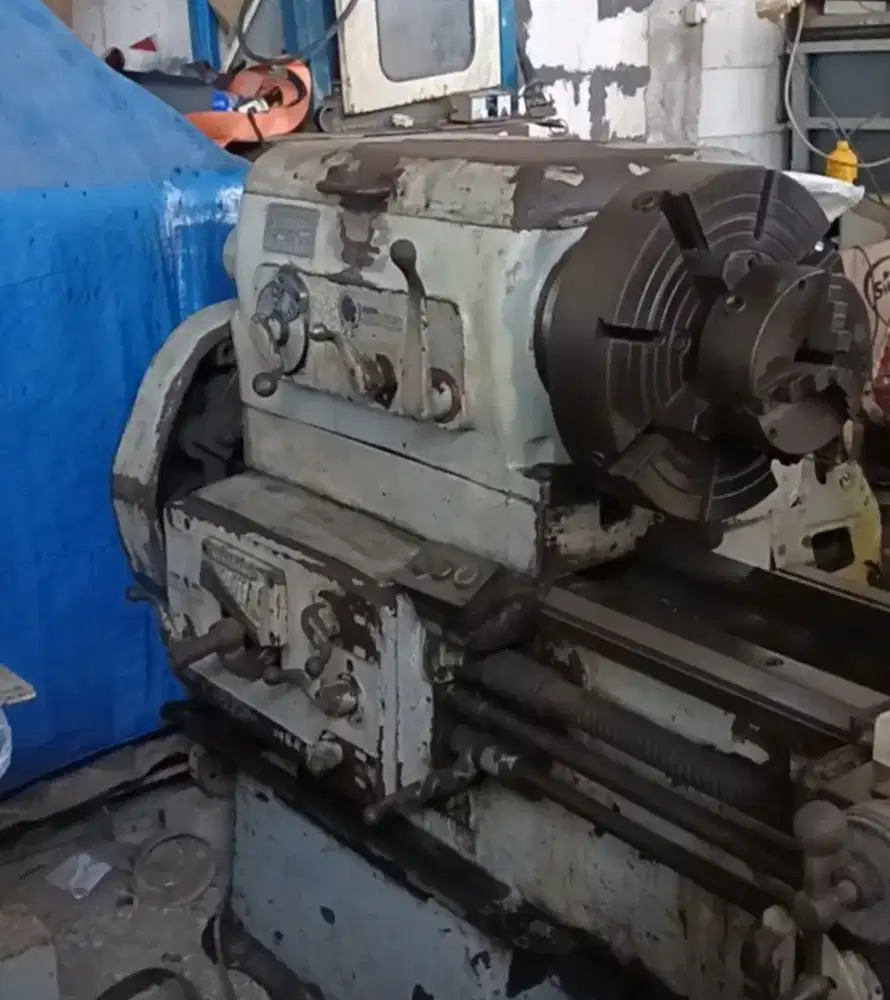 Jual borongan mesin bubut bor radiyal sekrab