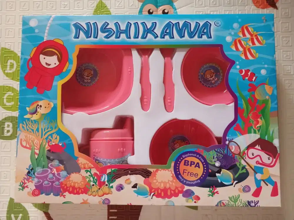 Alat Makan Bayi Nishikawa masih segel