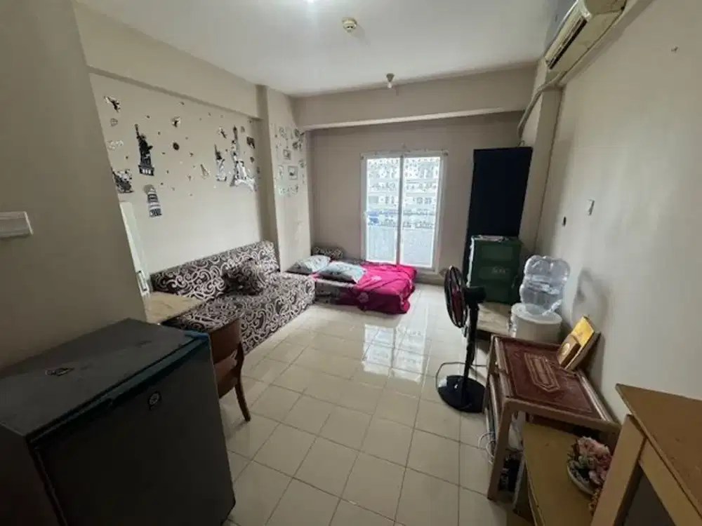 SEWA Apartemen Sunter Park View Studio Furnished Bulanan Tower A di Lt 9 Tipe 25 meter