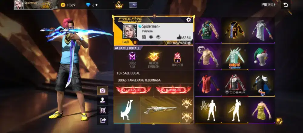 akun Ep Ep old season 8 9 11 16 17 DLL