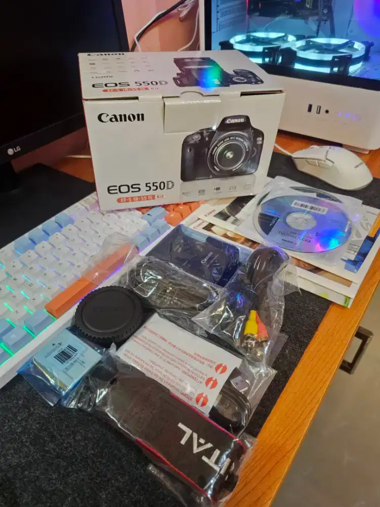 CANON 550D KIT MULUUUUUSSSSSSSS