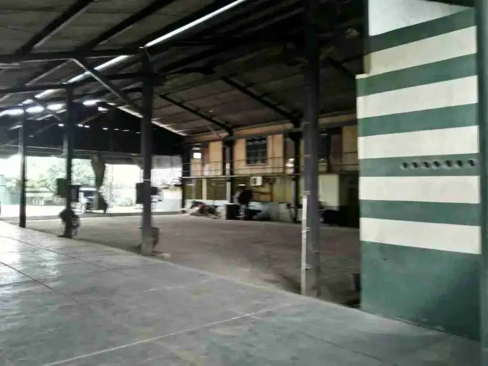 Dijual gudang ex workshop di Bekasi Timur Bantar Gebang