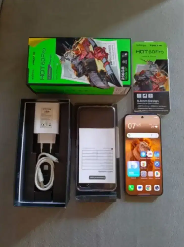 Infinix HOT 60 Pro 8/256 fullset mulus