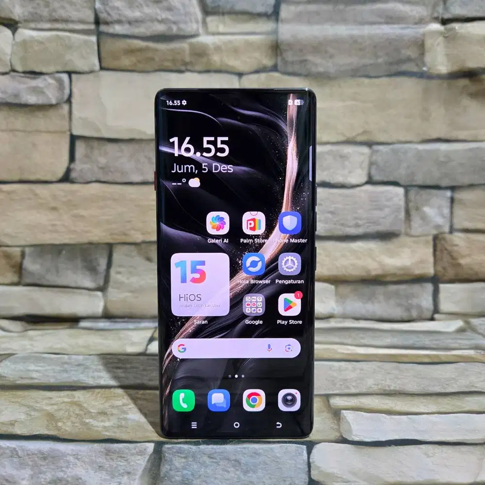 Tecno Camon 40 Pro 5G 8/256 kelengkapan hp cas segel mulus 98%