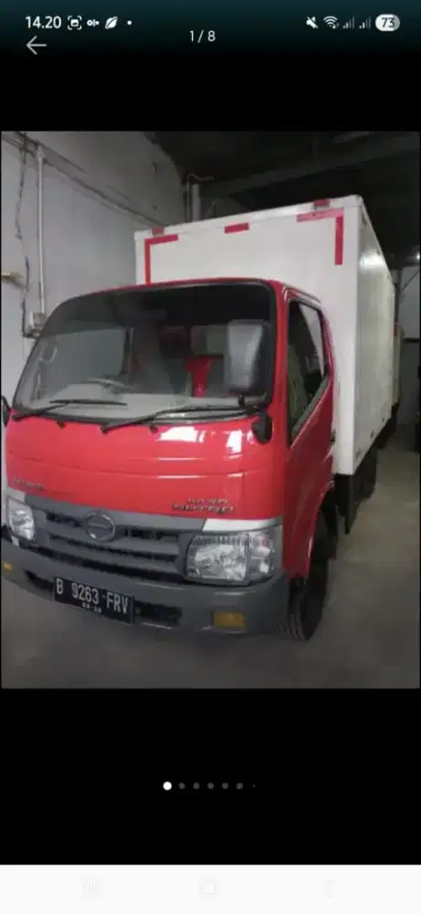 GAZZ ! HINO DUTRO SDL 2011 ENGKEL LONG BOX