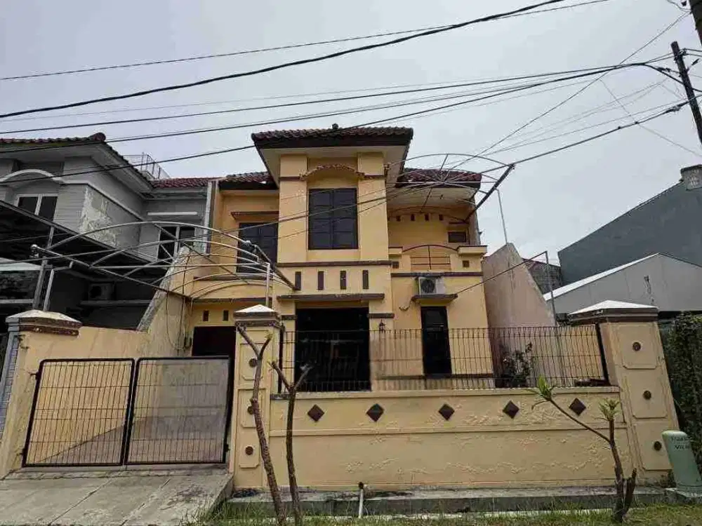 13 jt-an/mtr‼️Rumah Hitung Tanah Dharmahusada Mas luas tanah 200m²