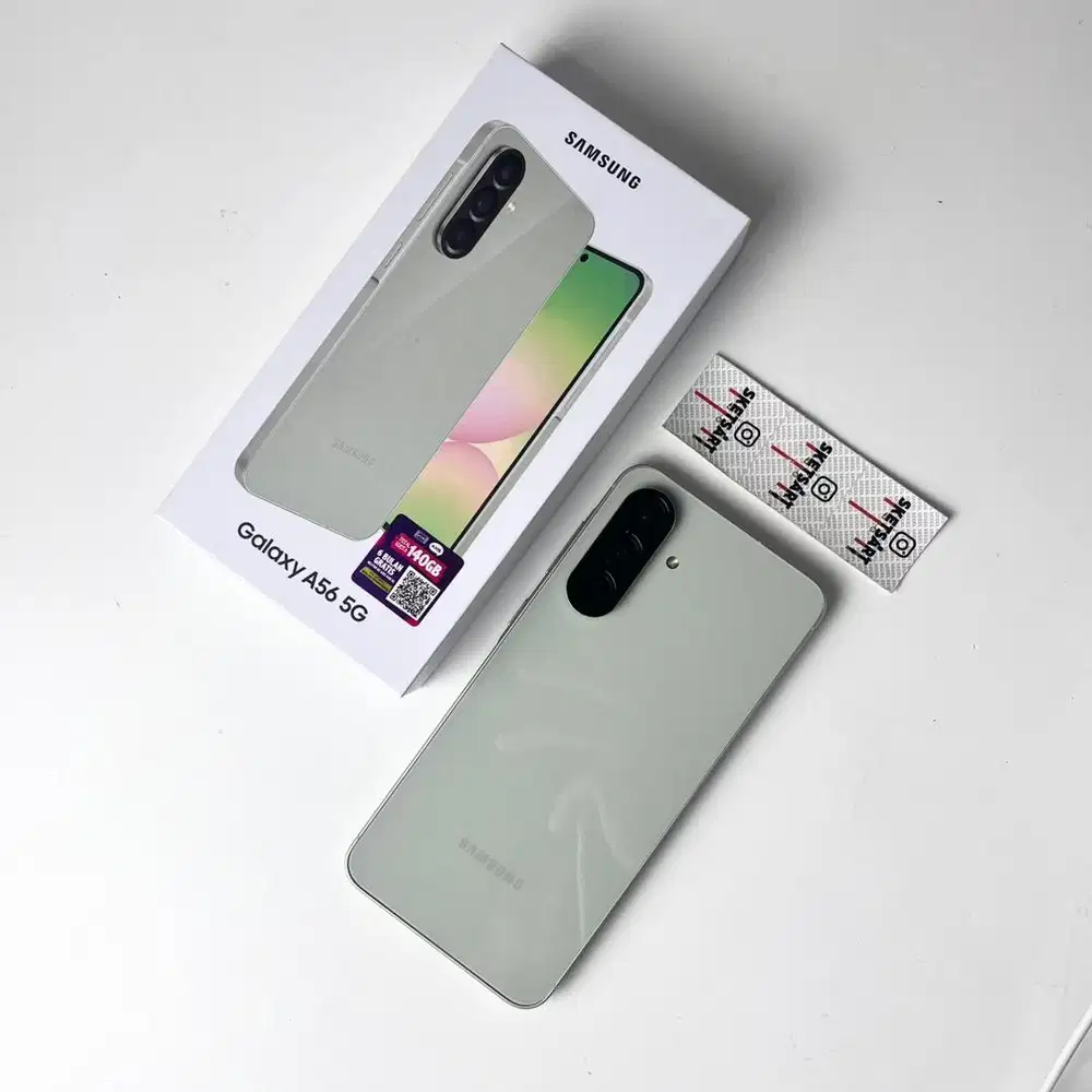 Samsung A56 5G 12gb 256gb Awesome Olive Garansi Resmi Agustus 2026