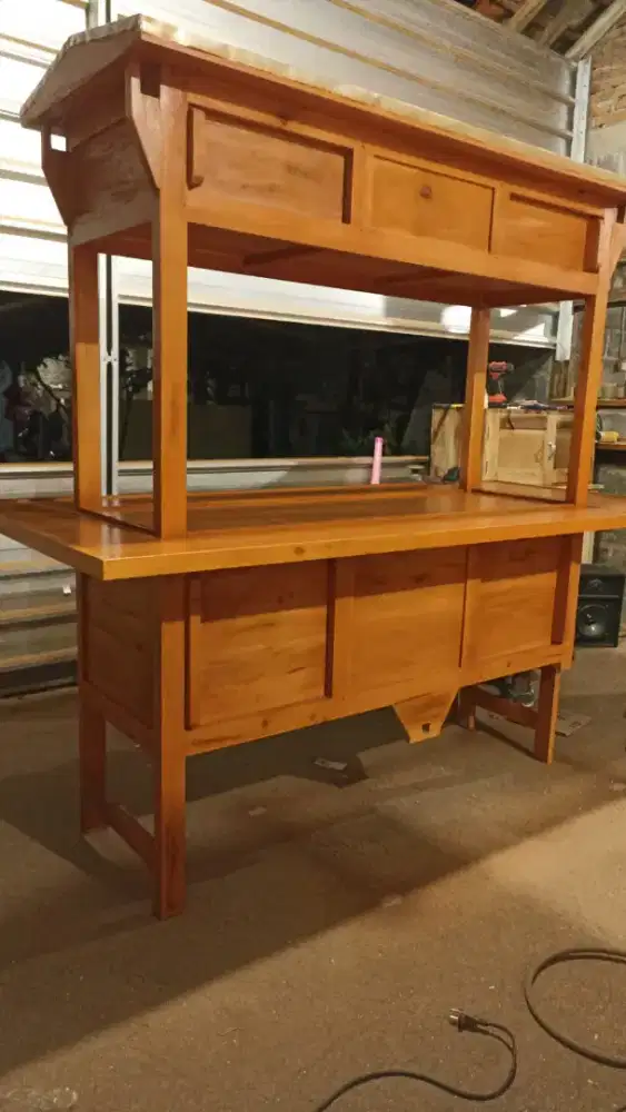 Gerobak Angkringan jg Melayani Pesanan Grobak Bakso Mie Bubur Sate dlL