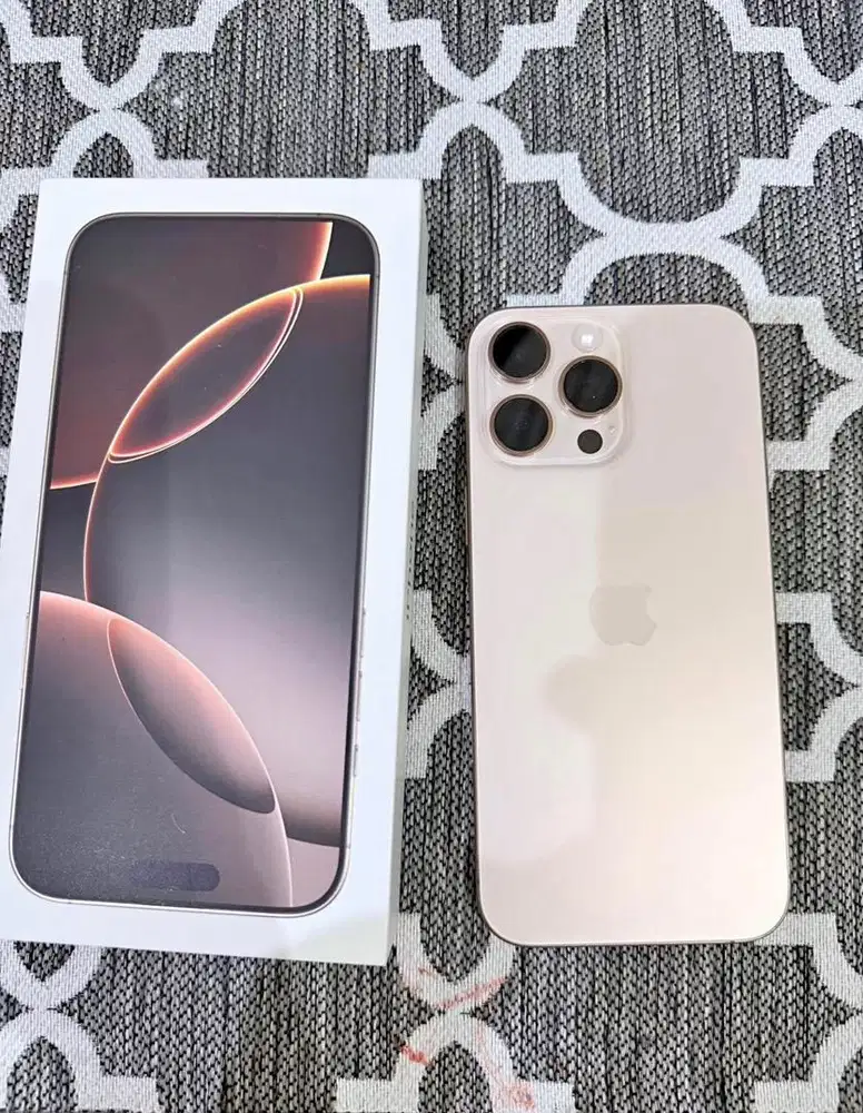 IPHONE 16 PROMAX LIKE NEW BARU PEMAKAIAN 3 bulan