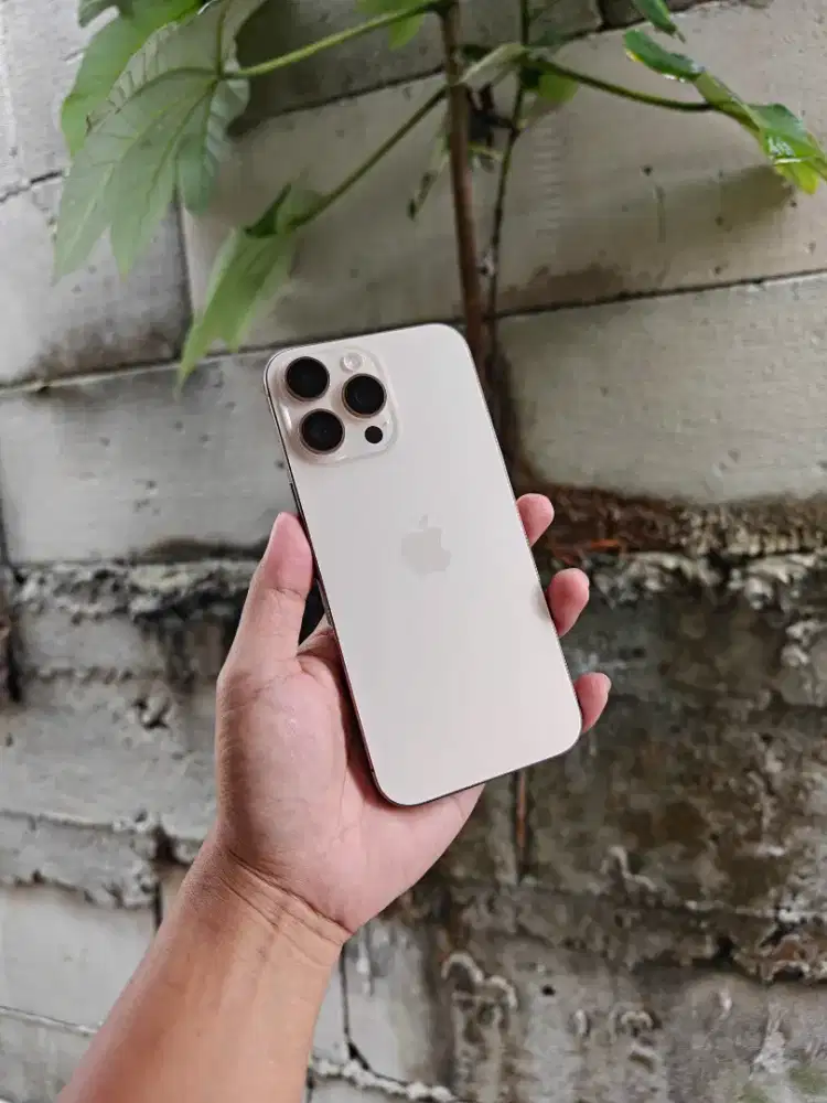 Iphone 16 promax 256gb ibox desert titanium fullset like new