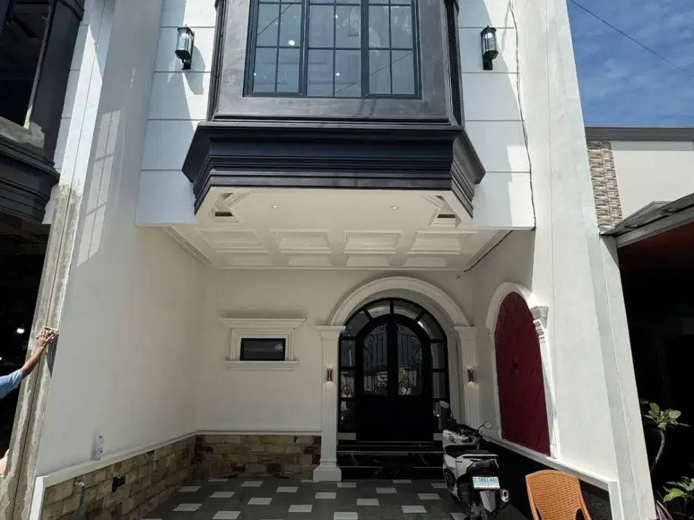 Jual rumah mewah nempel jakarta selatan beji tanah baru depok