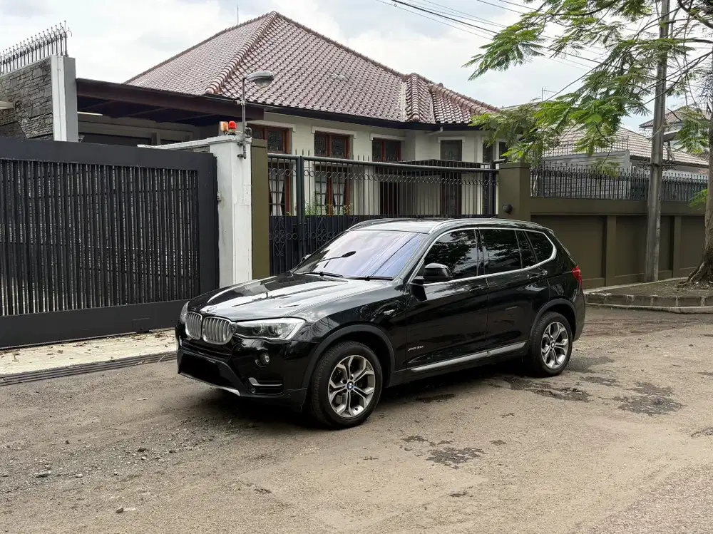 BMW X3 Xdrive xline matic 2015 sunroof Hitam || 2016