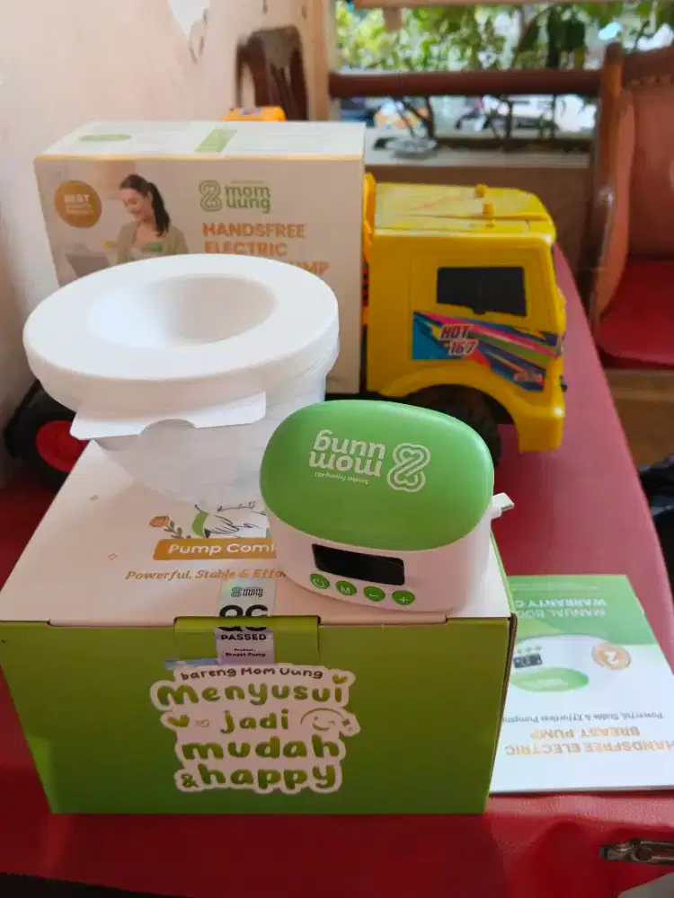 Dijual Pompa Asi mom uung + Penghangat Asi