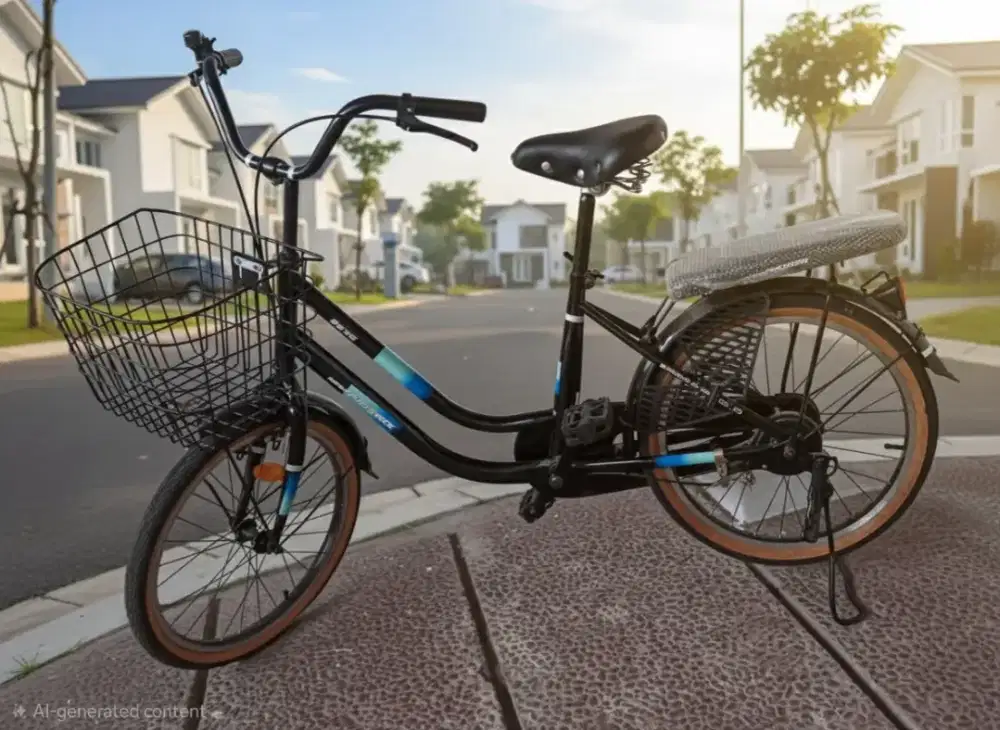 Sepeda mini 20 inch LIKE NEW! Pembelian Oktober 2025. Jarang Pakai.