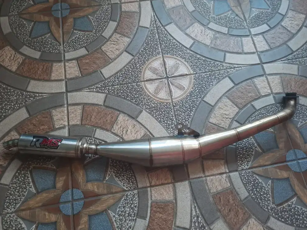 Knalpot Yamaha Sigma stainless RMS 2 tak