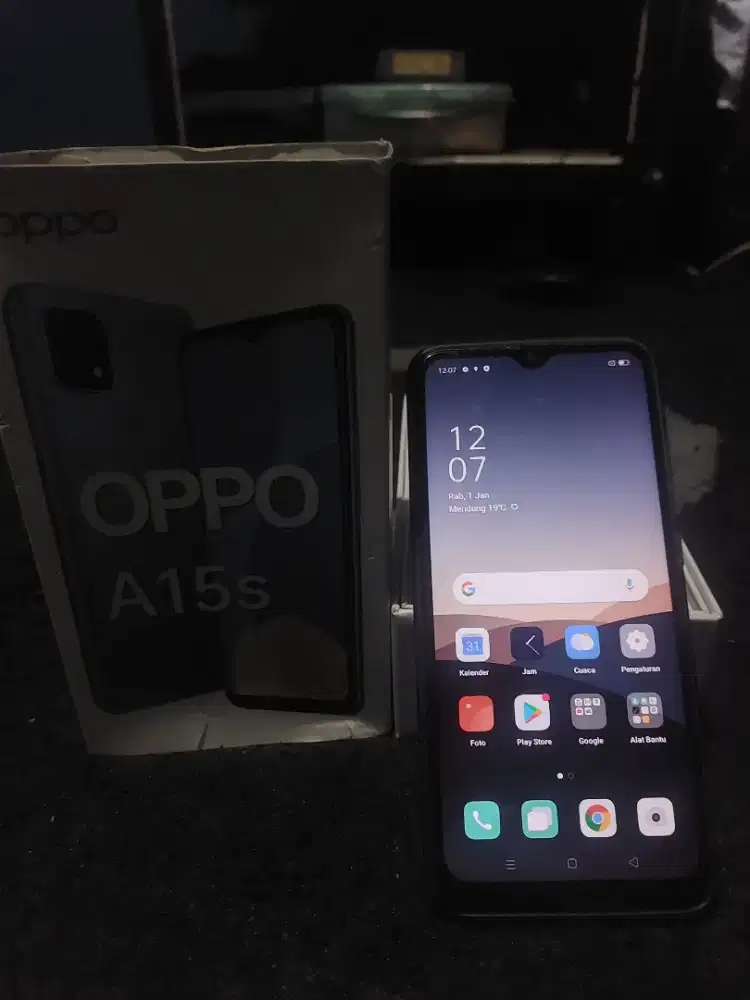 hp oppo a15s ram 6/128