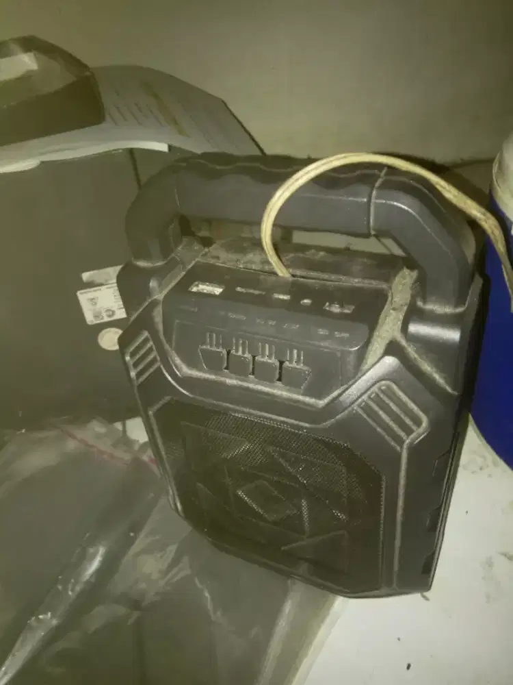 Spiker musik box blututh karaoke tanpa mic
