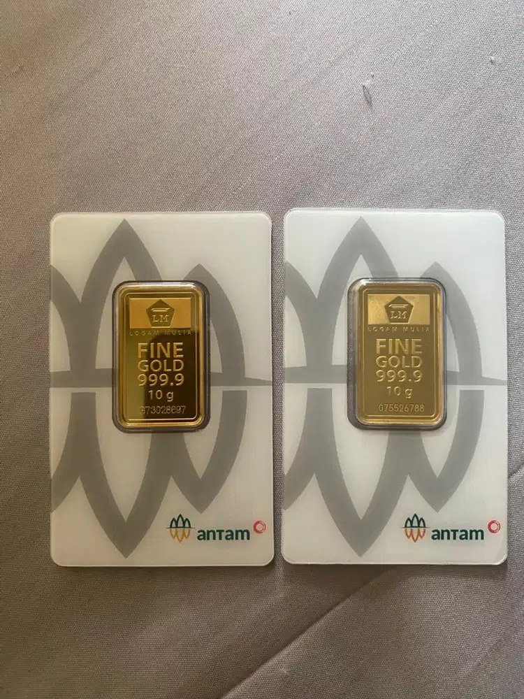 Logam Mulia Antam 10gr Redmark 2025