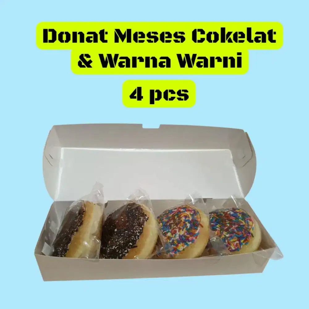 Donat Okto mix meses 4 pcs