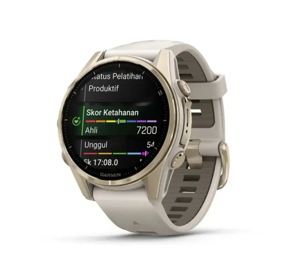 Garmin Watch Fenix 8 soft gold sapphire 43 mm