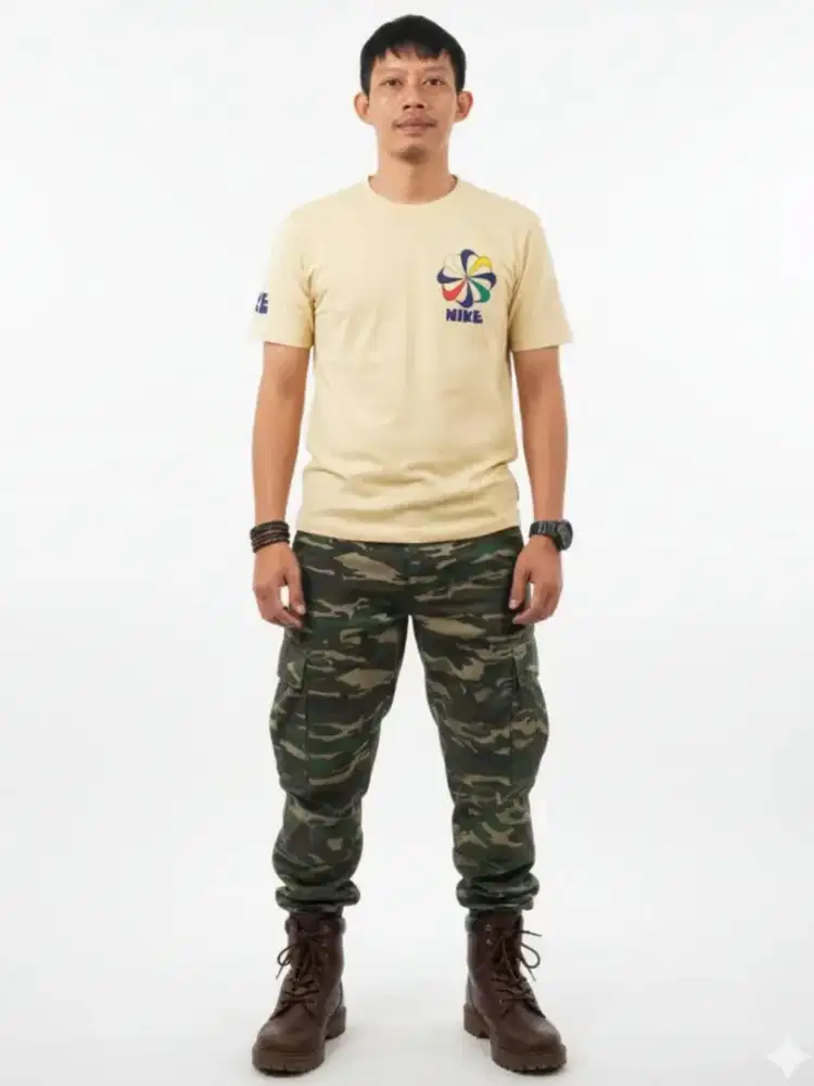 Kaos 80s Nike Pinwheel