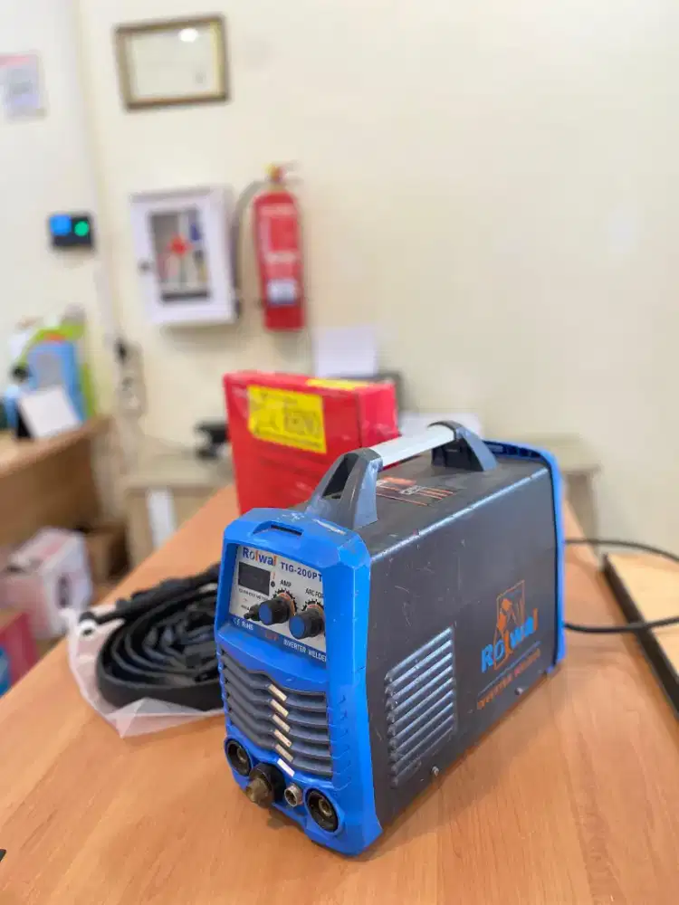 Mesin las TIG Bekas 200A Rolwal Mesin las Argon bekas las listrik