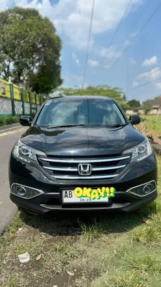 CRV 2.4 A/T Prestige AB Sleman Service Record Honda a.n Pribadi
