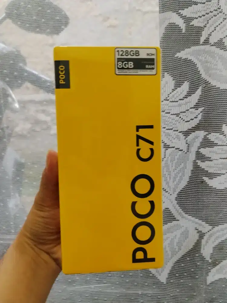 Poco C71 4+4/128 segel box