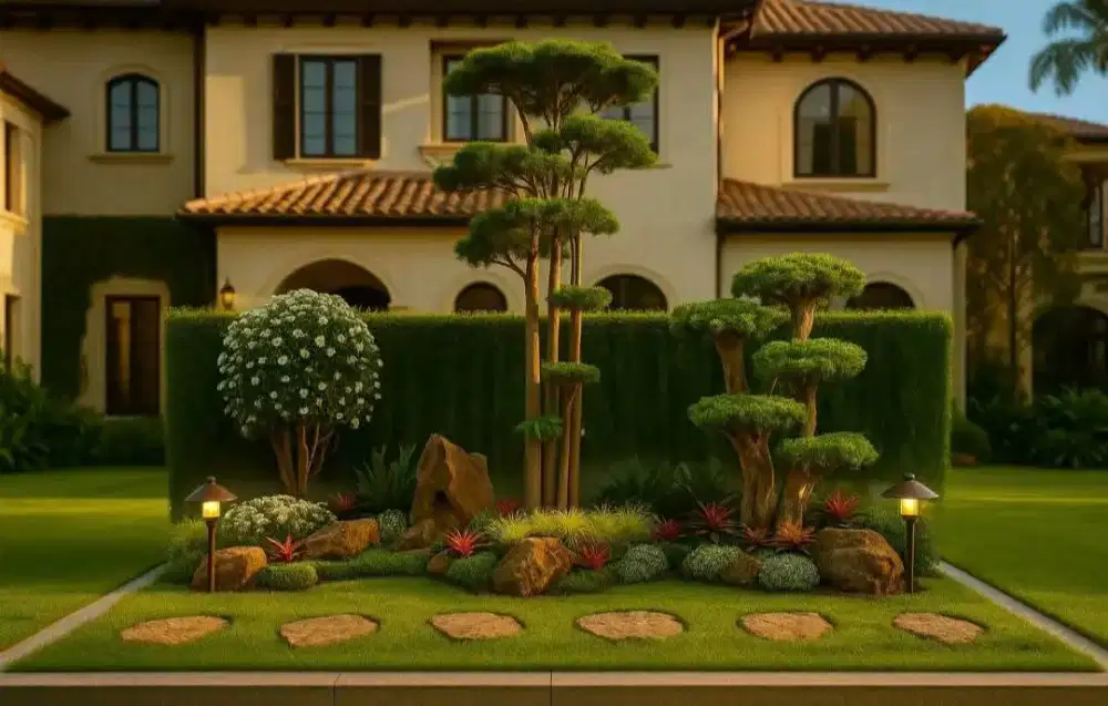 Tukang taman minimalis se-Jabodetabek - jasa pembuatan taman kering