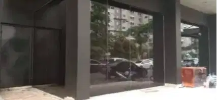 sticker oneway stiker satu arah unt perumahan kaca film toko ruko dll