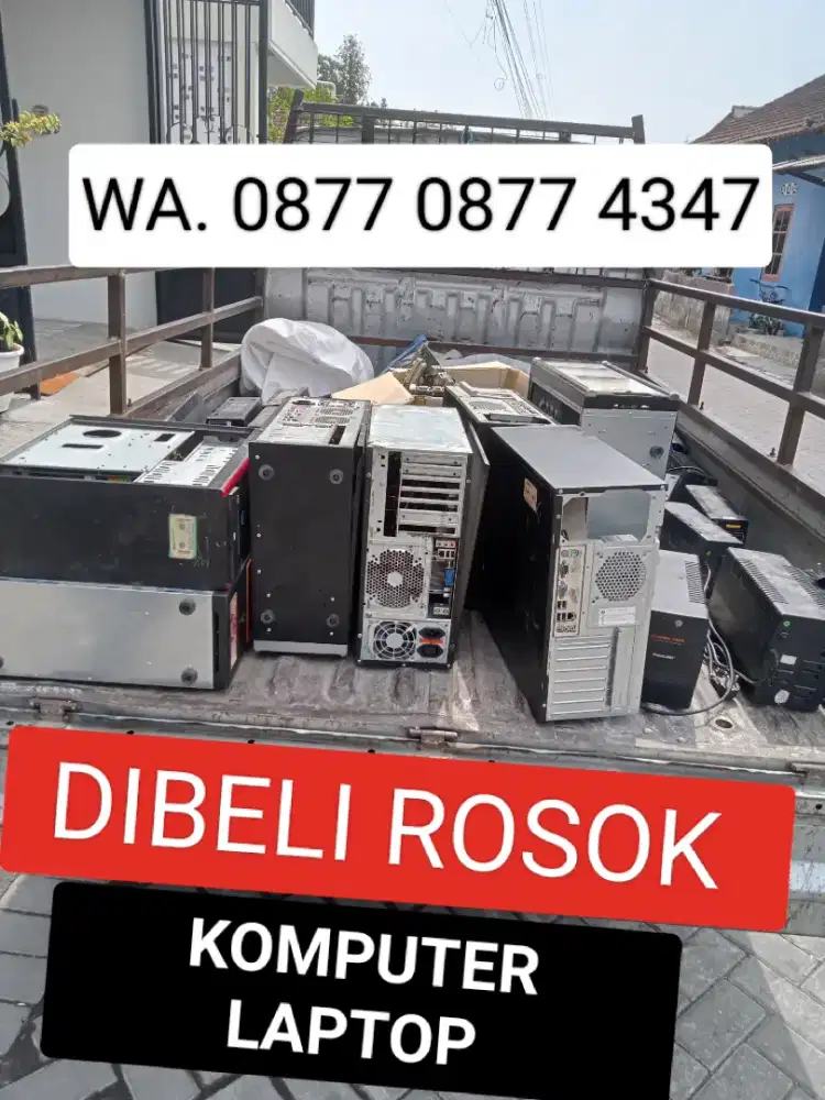 Dbeli komputer & laptop rusak/rosok