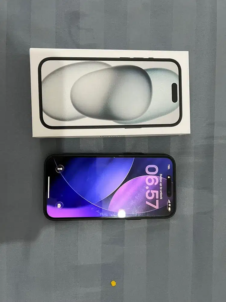 Iphone 15 plus 128 black mulus