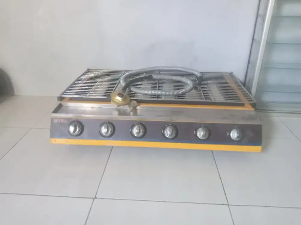 Kompor panggangan 6 tungku