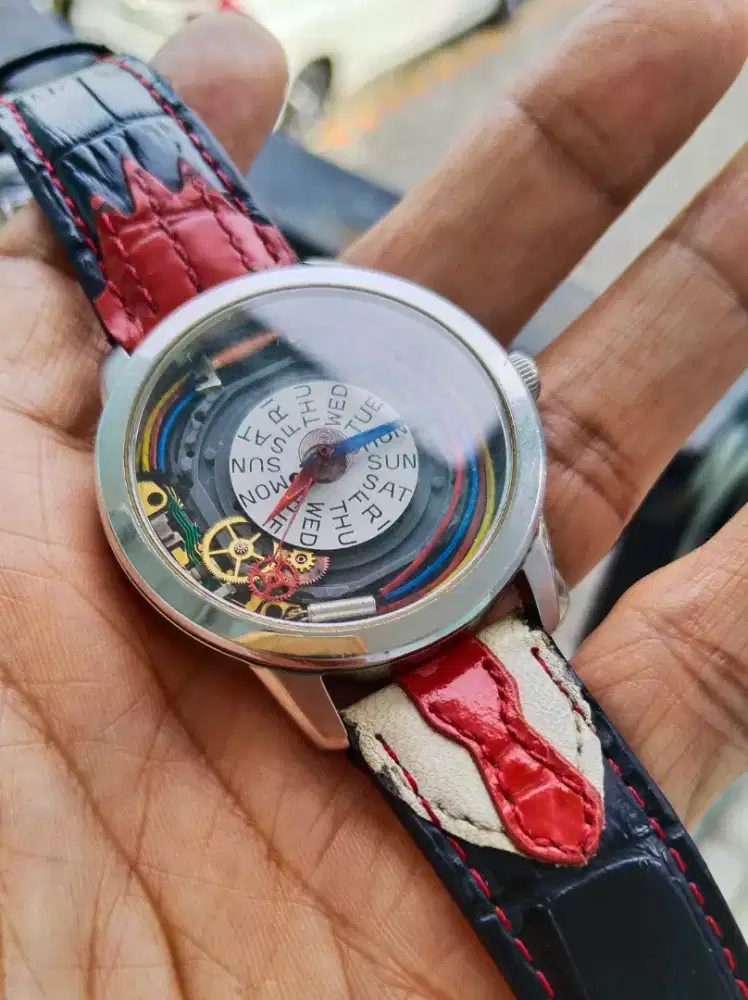 Jam tank alba dial modif quartz lawas jadul antik vintage