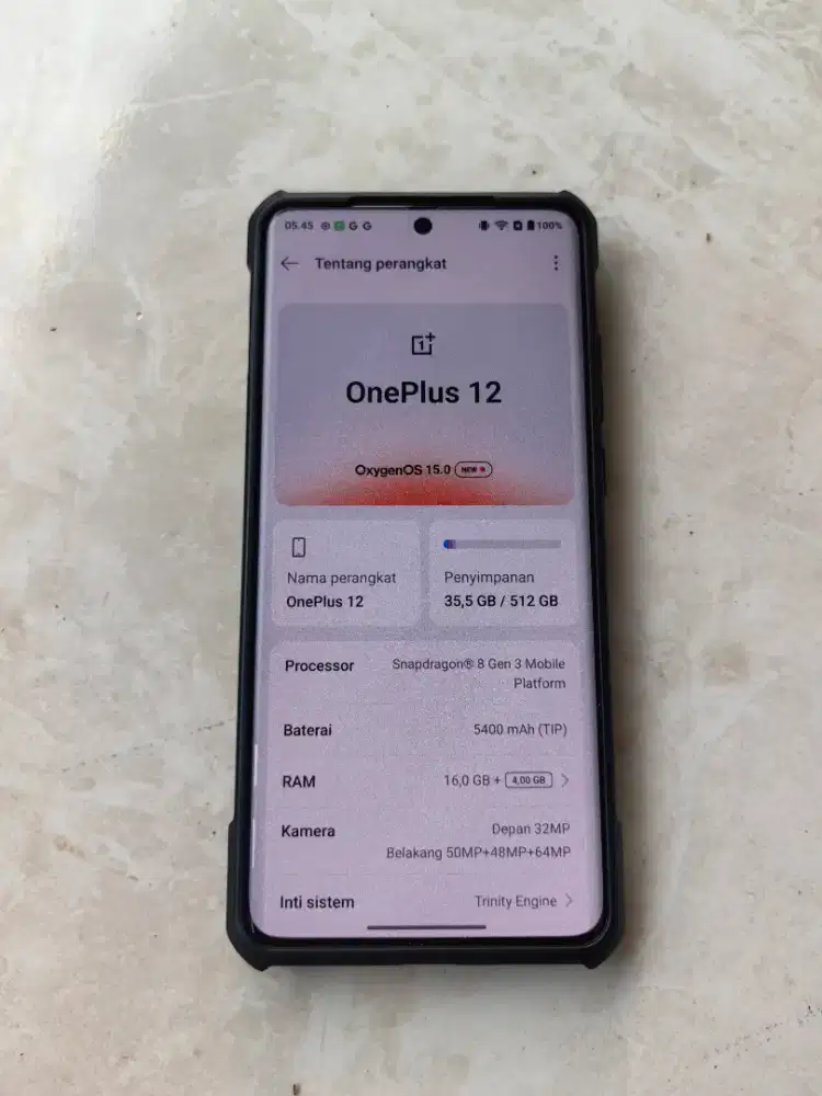 OnePlus 12 Ram 16/512GB