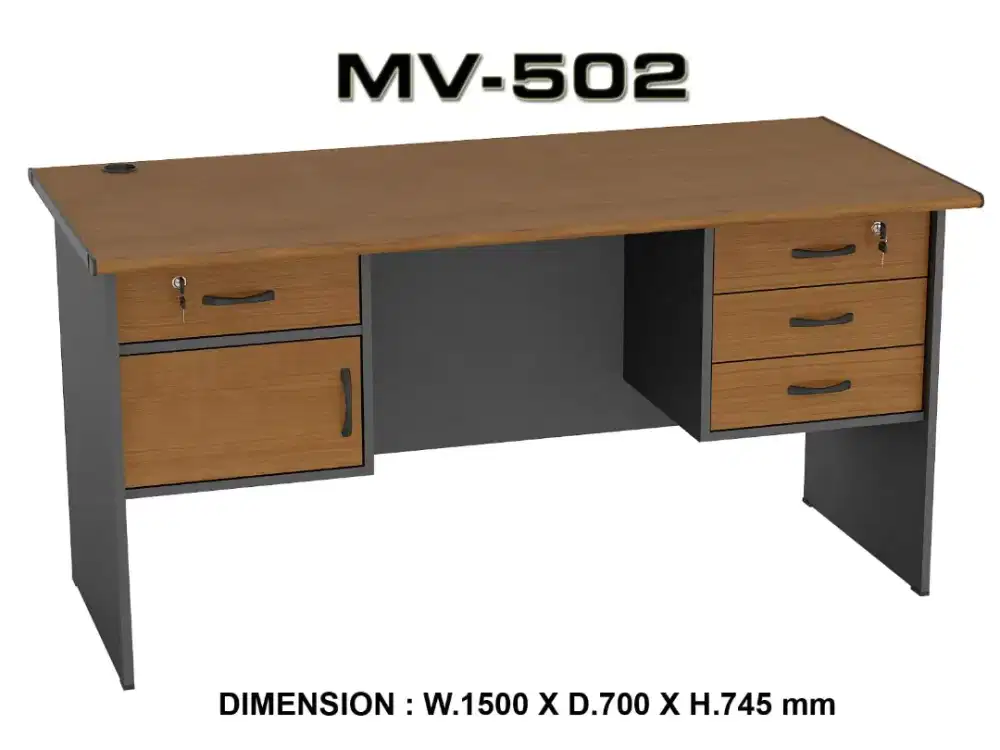 Meja kantor vip type mv502