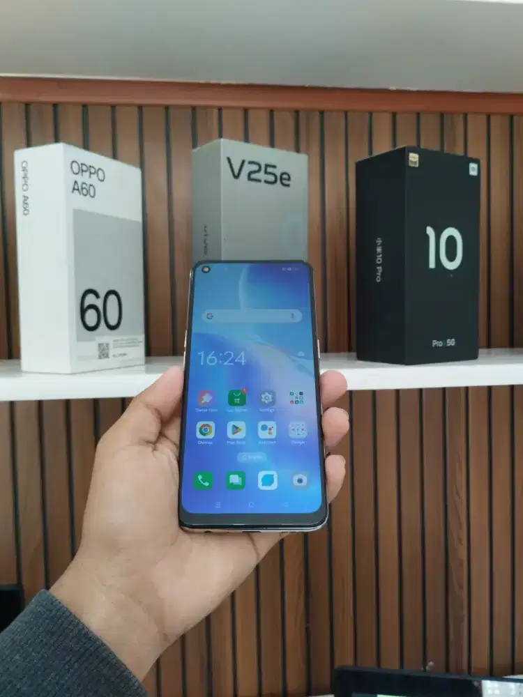 Oppo Reno 5 5G 8/128 | finger off | unit only Ori Resmi |