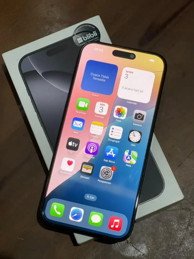 Iphone 16 pm 1tb nominus Fullsett original