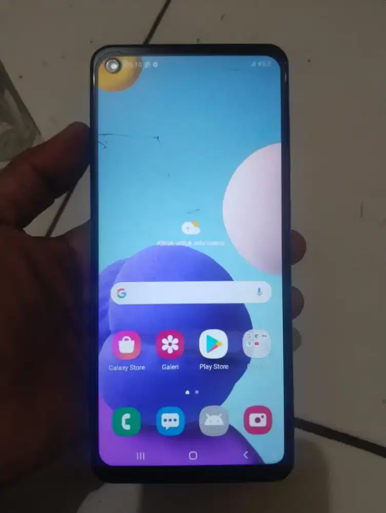 Samsung A21S  6/64 minus retak tp ga ngaruh sentuhan normal