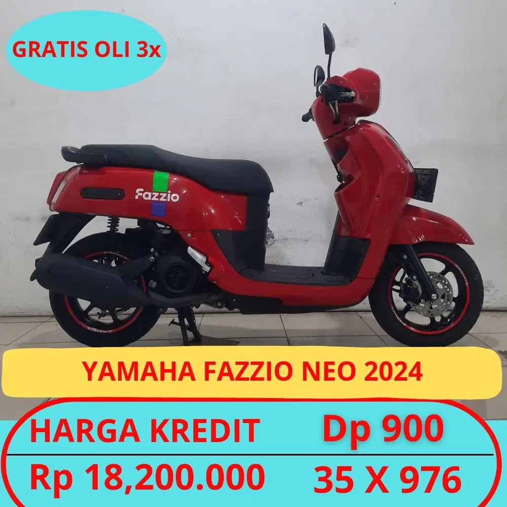YAMAHA FAZZIO NEO 2024 DP HANYA 900 RIBU GUYSSS