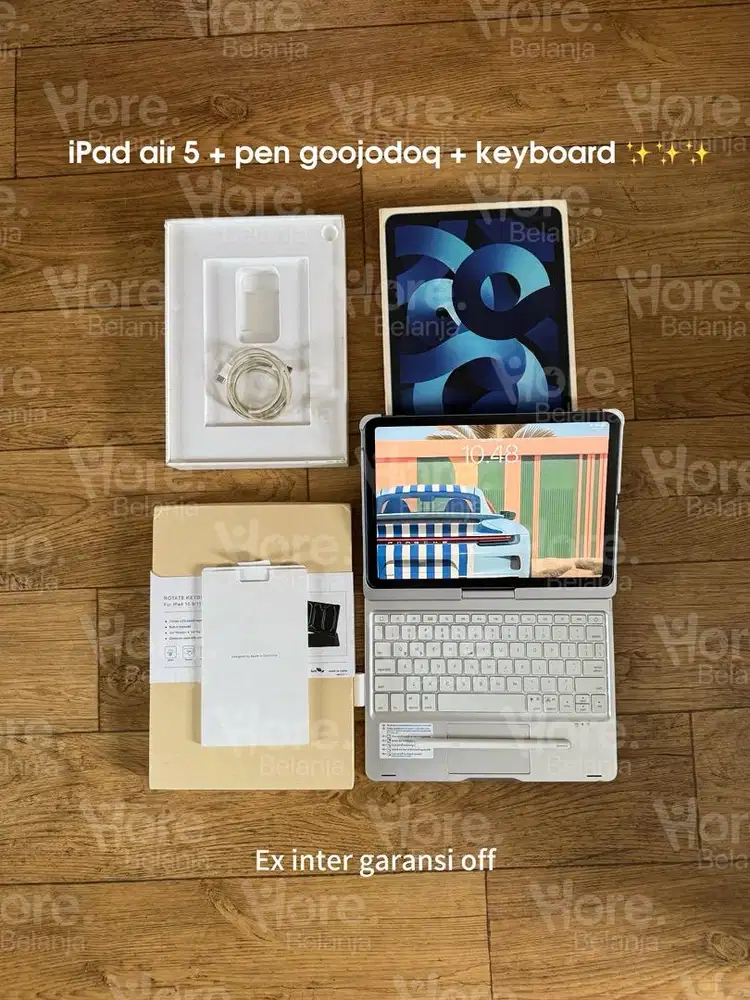 iPad air 5 m1 64 gb wifi only pen keyboard
