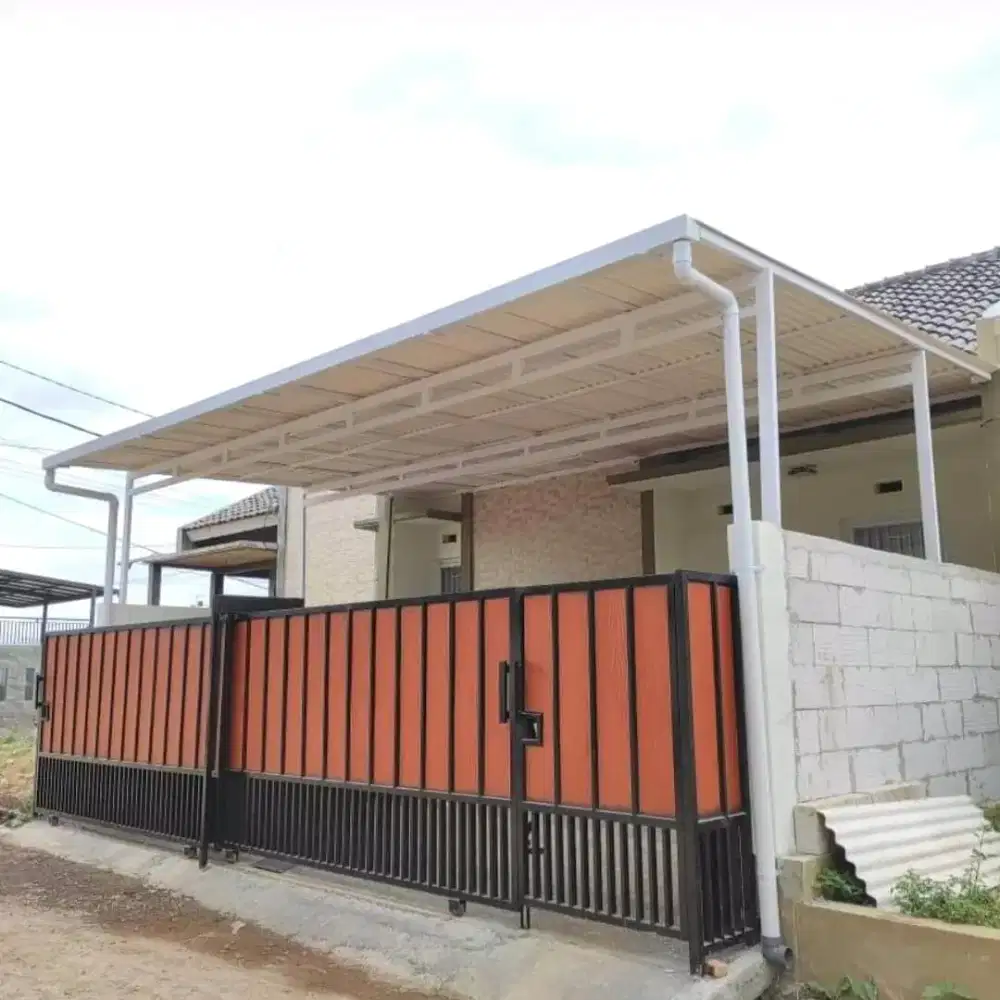 Kanopi alderon single layer.fre talang air & pralon