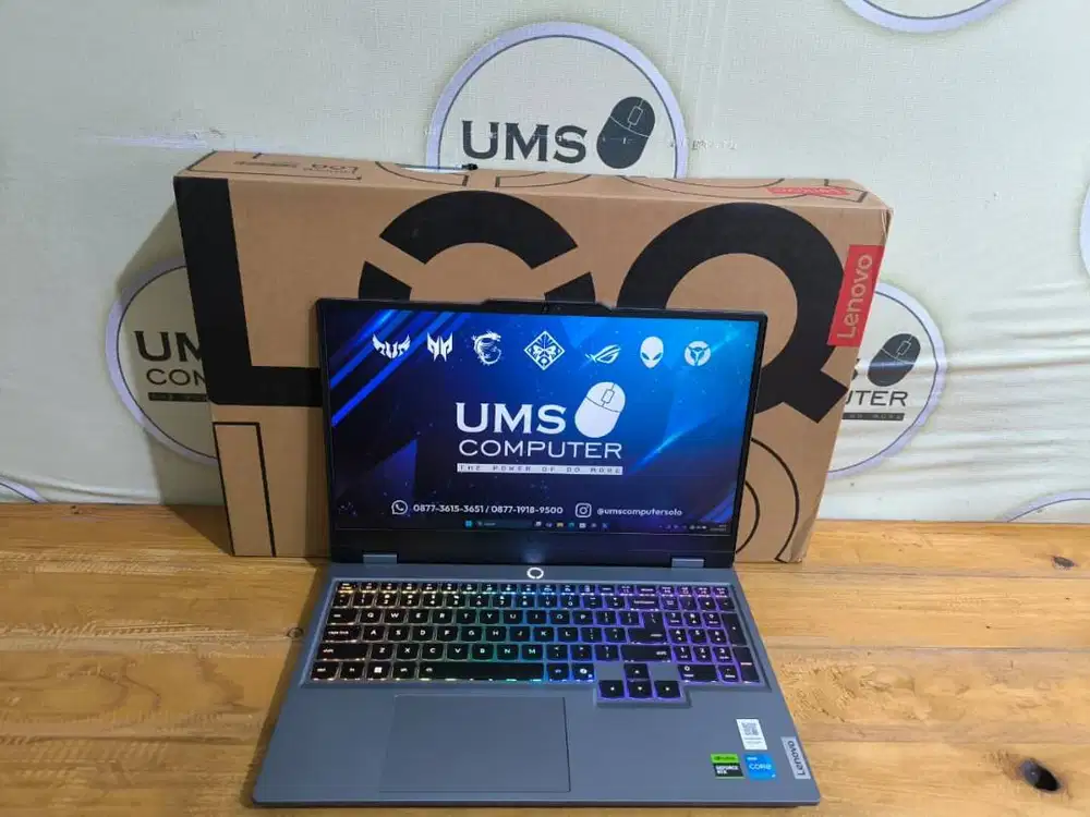 LENOVO LOQ 15IRX10 Core i5-13450HX RAM 12GB SSD 512GB NVIDIA RTX 5050