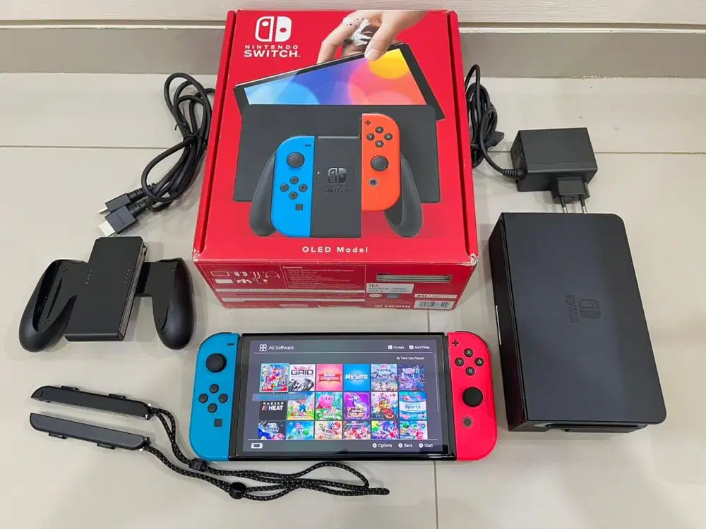 Nintendo switch oled dualboot like new