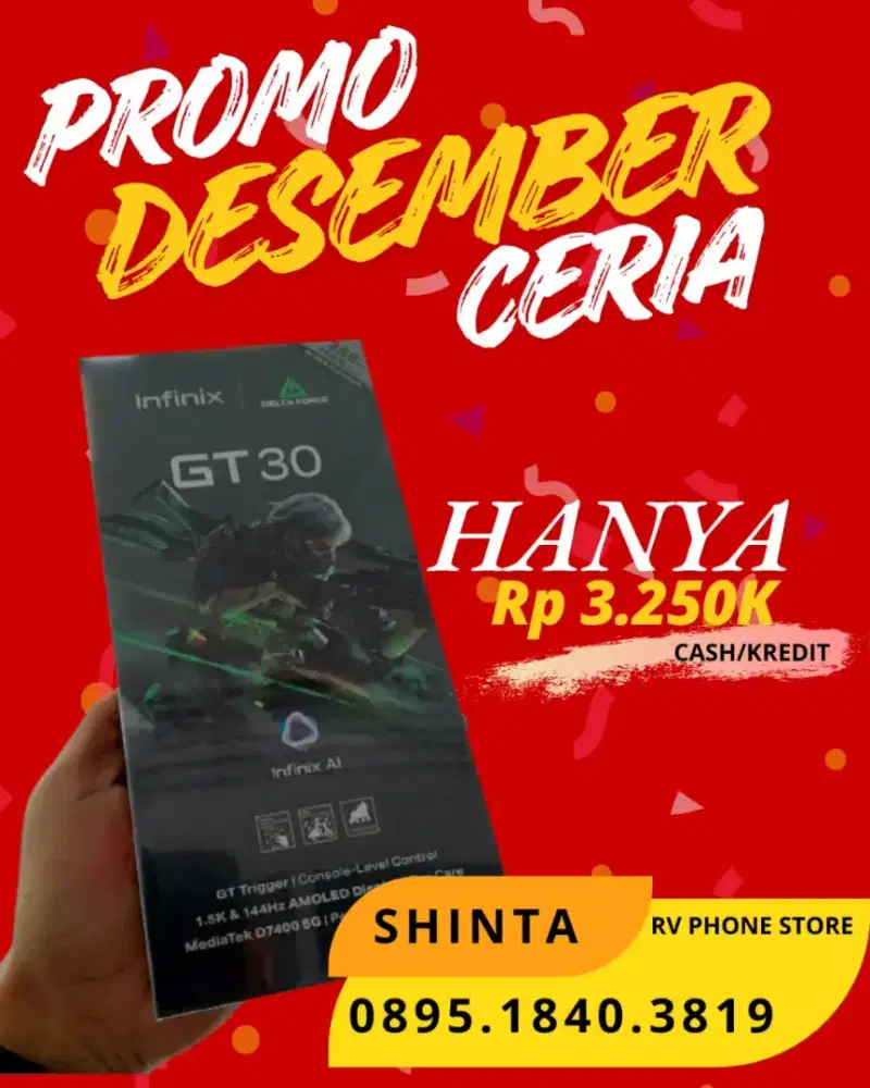 Infinix GT 30 5G 8/256GB