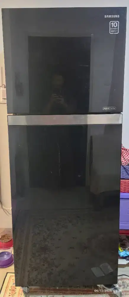 Kulkas Lemari Es 2 Pintu Hitam Jumbo Samsung